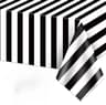 White Striped Waterproof Tablecloth Rectangle Table Cover For Outdoor Beach  Dining 6