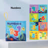 Soft Baby Visual Stimulus Cloth Book, Interactive Sensory Activity Fabric Book for Montessori Early Educational Learning