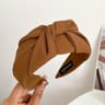 Womens Vintage Knotted Headband Hair Accessory Wide Soft Hair Hoop For Everyday Style 5