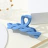 Elegant Hair Claw Clip Blue Shark Hair Clip for Women Stylish Everyday Hair Accessory