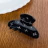 Shell Sparkle Hair Claw Clip With Rhinestones Elegant Shell Hair Clip For Everyday Styling 5