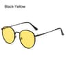 Vintage Round Sunglasses with UV Protection Metal Frame for Women & Men