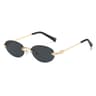 Luxe Rimless Sunglasses Oval Fashion Shades For Women  Men 6