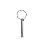 Portable Survival Whistle Aluminum Alloy Emergency Whistle Keychain For Camping Hiking  Training 12