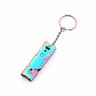 Stainless Steel Emergency Survival Whistle Keychain for Camping Hiking and Outdoor Safety