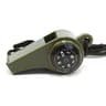 Survival Whistle with Emergency Compass and Thermometer for Camping Hiking & Safety Kits