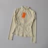 Women's Yoga Jacket Slim Fit Quick Dry Workout Jacket with Stand Collar, Thumb Holes & Zip Pockets