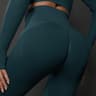 Seamless High Waist Yoga Pants Scrunch Lift Workout Leggings for Women
