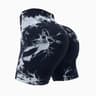 High Waisted Yoga Shorts Seamless Tie Dye Workout Shorts For Women 8