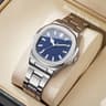 Luxury Square Men's Watch with Calendar, Quartz Watch for Men, Minimalist Business Dress Timepiece