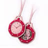 Quartz Pocket Watch Octagonal Pendant Necklace With Leather Lanyard For Men  Women 4