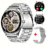 Ultra Thin AMOLED Smartwatch with Bluetooth Calling & Heart Rate Monitor for Android & iOS