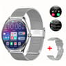 Ultra Thin AMOLED Smartwatch with Bluetooth Calling & Heart Rate Monitor for Android & iOS