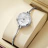 Elegant Women's Bracelet Watch with Quartz Movement and Bangle Strap for Everyday Style