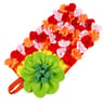 Interactive Rabbit Snuffle Feeding Mat for Small Animals Floral Foraging Puzzle Toy