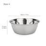 Premium Stainless Steel Pet Bowl for Dogs & Cats Durable Dog Food Bowl for Food & Water