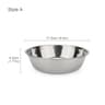 Premium Stainless Steel Pet Bowl for Dogs & Cats Durable Dog Food Bowl for Food & Water