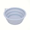 Portable Collapsible Dog Bowl Hanging Silicone Travel Pet Water Bowl for Outdoor Hiking