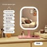 LED Vanity Mirror with 3 Color Lights Touch Screen Lighted Makeup Mirror for Bedroom & Vanity Desk