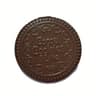 Chocolate Biscuit Pocket Makeup Mirror with Comb Cute Folding Compact Mirror for Travel & Daily Touch Ups