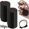 Portable Folding Makeup Mirror 50 Pack Compact Travel Pocket Mirrors for Beauty, Skincare & On the Go Touch Ups