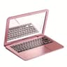 Mini Laptop Pocket Makeup Mirror Foldable Compact Mirror for Travel & Everyday Touch Ups