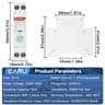 WiFi Smart Circuit Breaker With Energy Monitoring Remote Control And Voltage Protection 3