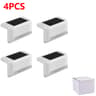 Warm White Solar Step Lights Waterproof LED Outdoor Stair And Garden Lights 9