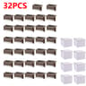 Warm White Solar Step Lights Waterproof LED Outdoor Stair And Garden Lights 16