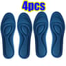 Memory Foam Orthopedic Insoles With Shock Absorbing Breathable Cushion 4pcs 8