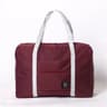 Large Capacity Foldable Travel Bag for Women with Zipper Storage