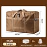 Large Capacity Oxford Cloth Moving Storage Bag For Clothes Blankets And Travel 10