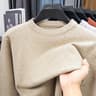 Mens Diamond Pattern Knit Sweater Casual Crew Neck Pullover 0