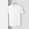 Wrinkle Resistant Mens Business Casual Short Sleeve Shirt 0