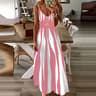 Zebra Print Summer Dress Comfortable Casual Dress for Women