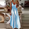 Zebra Print Summer Dress Comfortable Casual Dress for Women