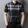Mens Wrinkle Resistant Short Sleeve Business Casual Shirt