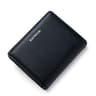 Womens PU Leather Short Wallet Compact Card Holder Coin Purse