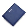 Womens PU Leather Short Wallet Compact Card Holder Coin Purse