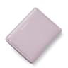 Womens PU Leather Short Wallet Compact Card Holder Coin Purse