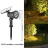 9 LED Solar Garden Spotlight Waterproof Outdoor Landscape Light