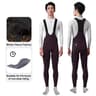 Mens Winter Cycling Bib Tights Thermal Fleece 3D Padded Bike Pants 6