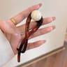 Retro S Shape Ponytail Hair Clip Hollow Twist Vintage Shark Claw for Women