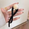 Retro S Shape Ponytail Hair Clip Hollow Twist Vintage Shark Claw for Women