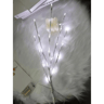 20 LED White Birch Branch Lights Battery Operated Twig Decor for Weddings Christmas and Home