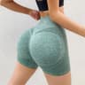 Sculpting High Waist Gym Shorts for Women Push Up Yoga and Cycling Workout Shorts
