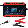 12V 6A Smart Car Battery Charger Pulse Repair LCD Lead Acid Battery Maintainer 7