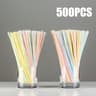 Multicolor Fluorescent Bendable Drinking Straws For Parties Weddings And Beverages 11