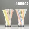 Multicolor Fluorescent Bendable Drinking Straws For Parties Weddings And Beverages 18