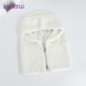 Women Winter Knit Balaclava Hood Zipper Neck Warmer Beanie Hat